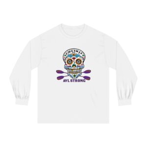 Asheville Strong Sugar Skull Long Sleeve T-Shirt