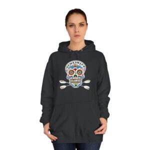 Asheville Sugar Skull Hoodie - On Dark